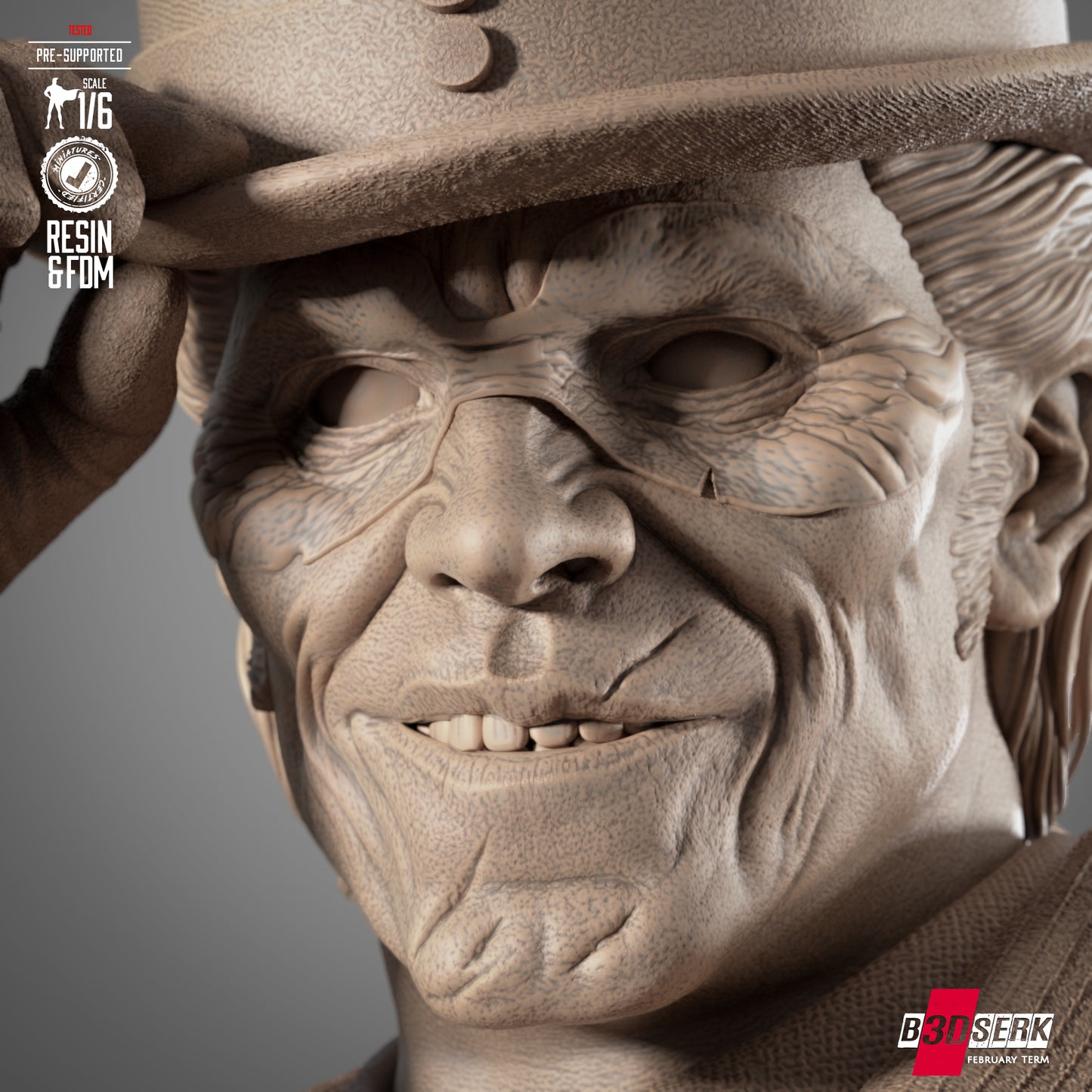 The Riddler (Batman) 3d Printed 6 or 12 Scale Statue Model Kit