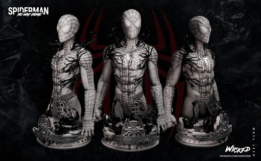 Spiderman (Andrew Garfield) Fan Art Bust - 4 or 8 scale (260mm or 130mm) - 3D Print