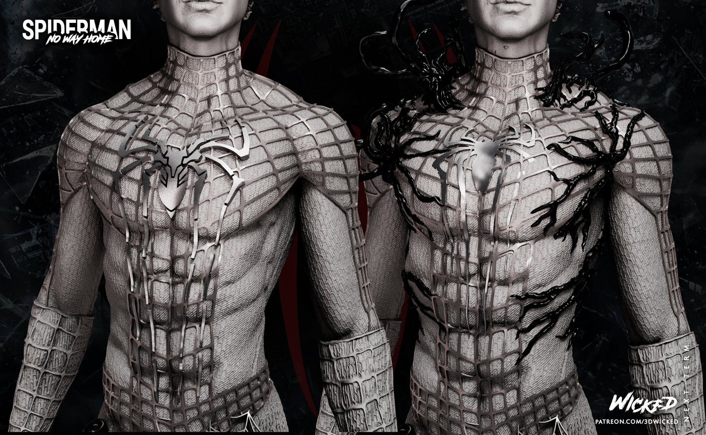 Spiderman (Andrew Garfield) Fan Art Bust - 4 or 8 scale (260mm or 130mm) - 3D Print
