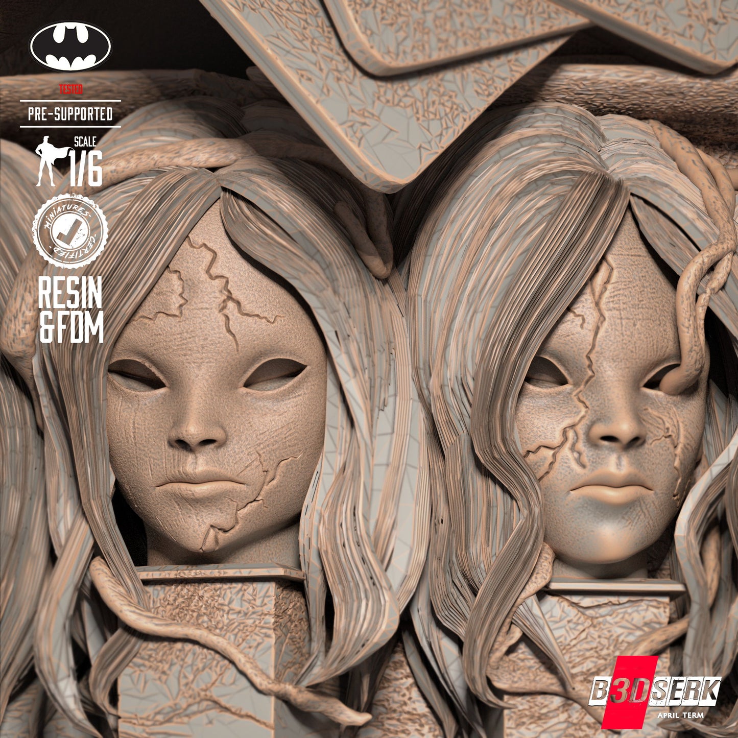 Mad Hatter (Sculpt) 3d Print - Unpainted model kit