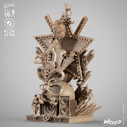 Dazzler Sculpt (Fan Art) - 1:6 scale 3d Printed kit