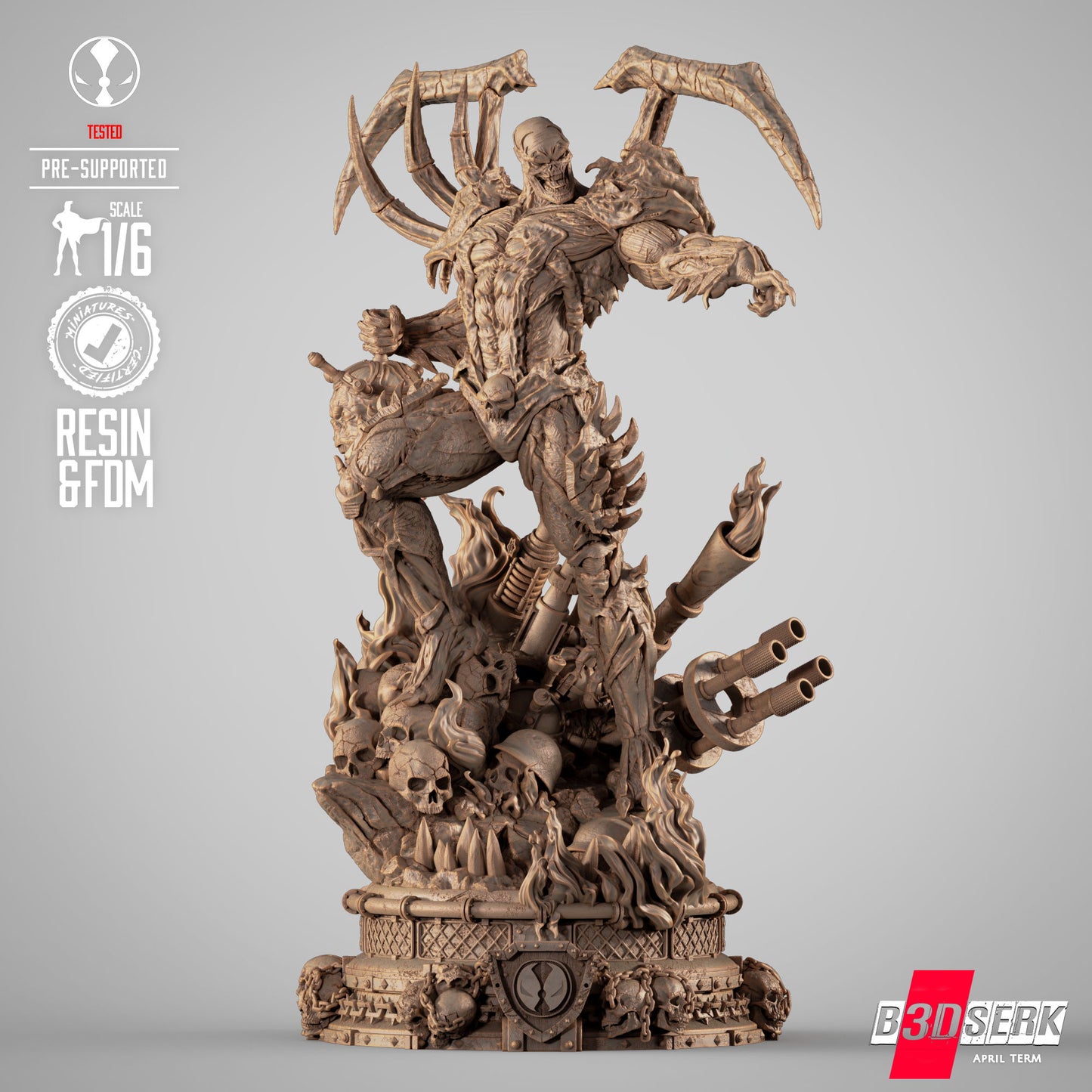 Curse of Spawn (Sculpt) 3d Print - Unpainted model kit