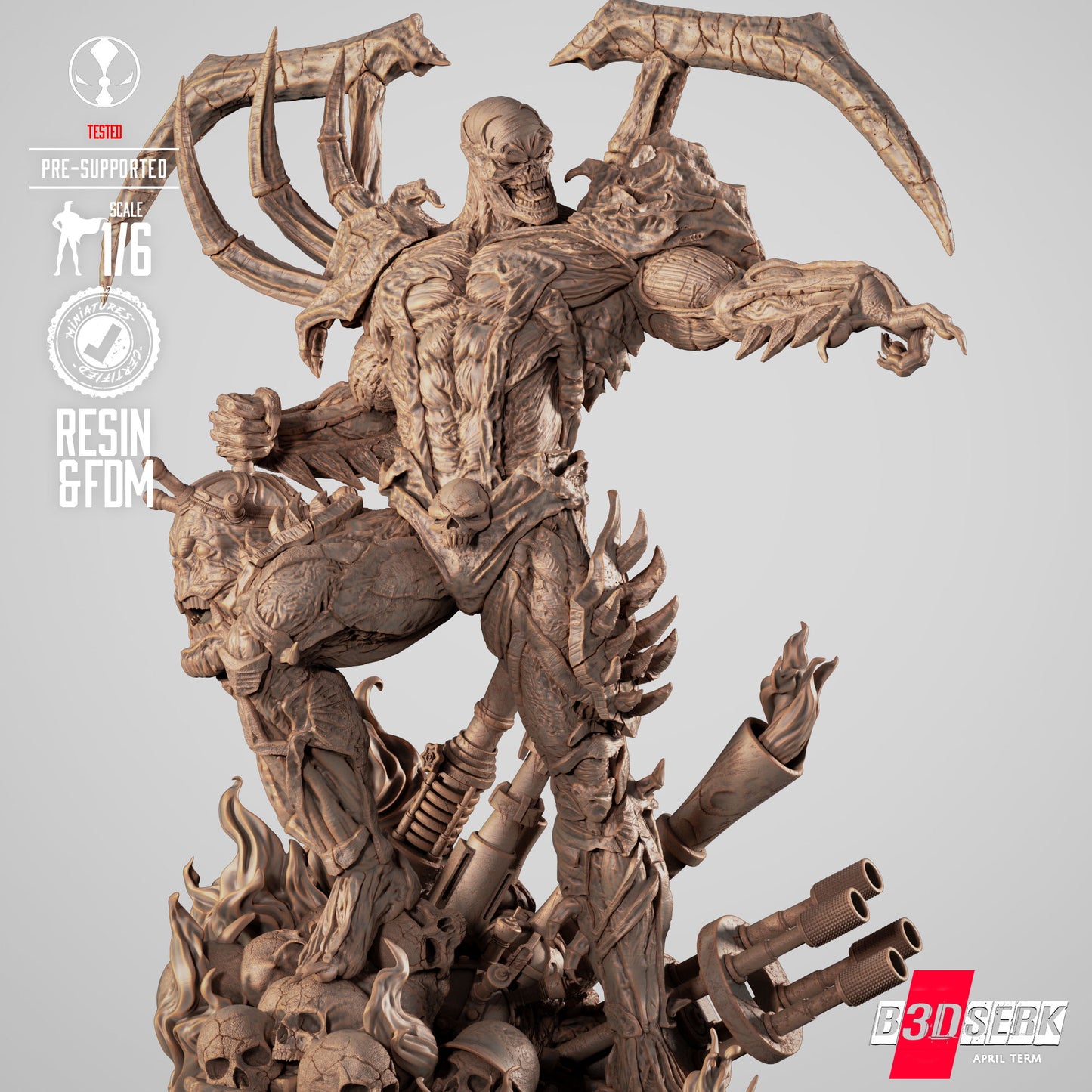 Curse of Spawn (Sculpt) 3d Print - Unpainted model kit