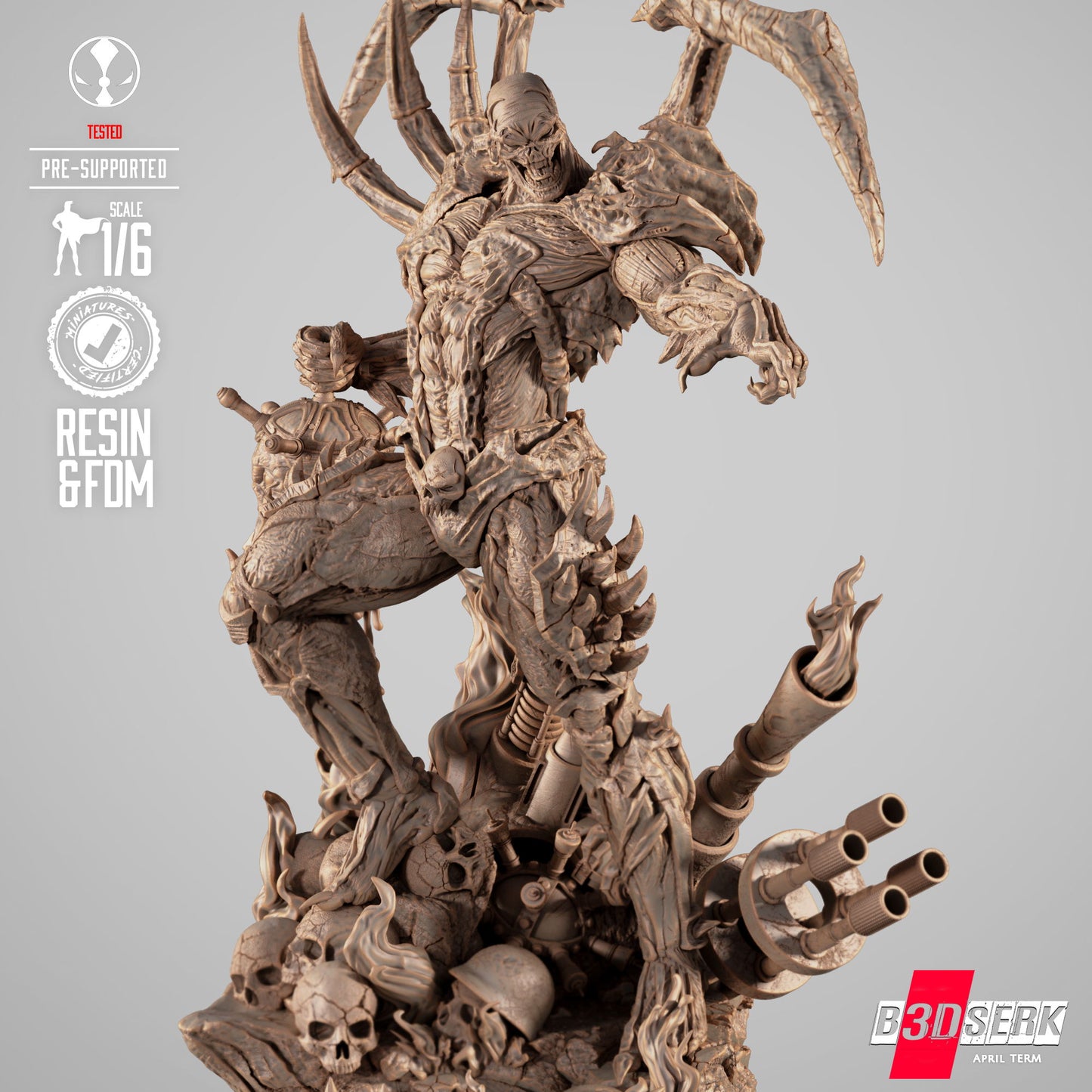 Curse of Spawn (Sculpt) 3d Print - Unpainted model kit