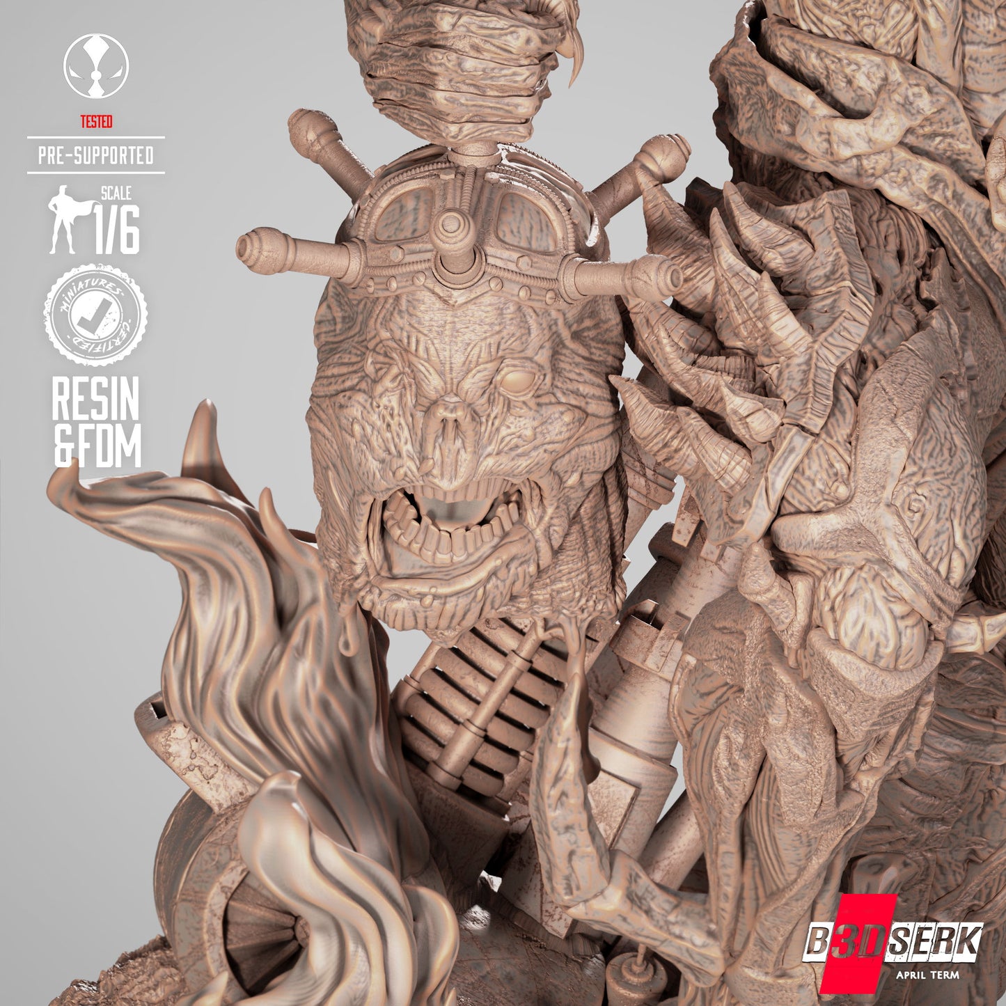 Curse of Spawn (Sculpt) 3d Print - Unpainted model kit