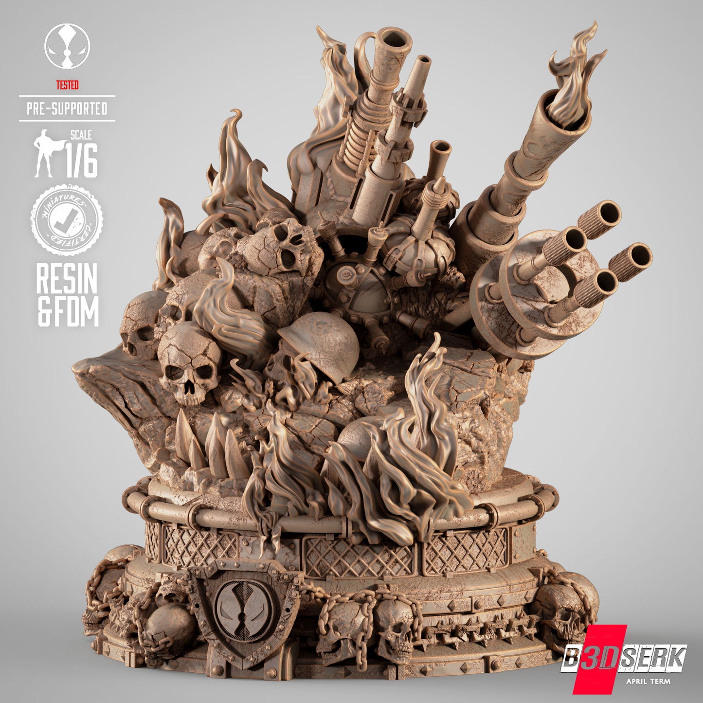 Curse of Spawn (Sculpt) 3d Print - Unpainted model kit