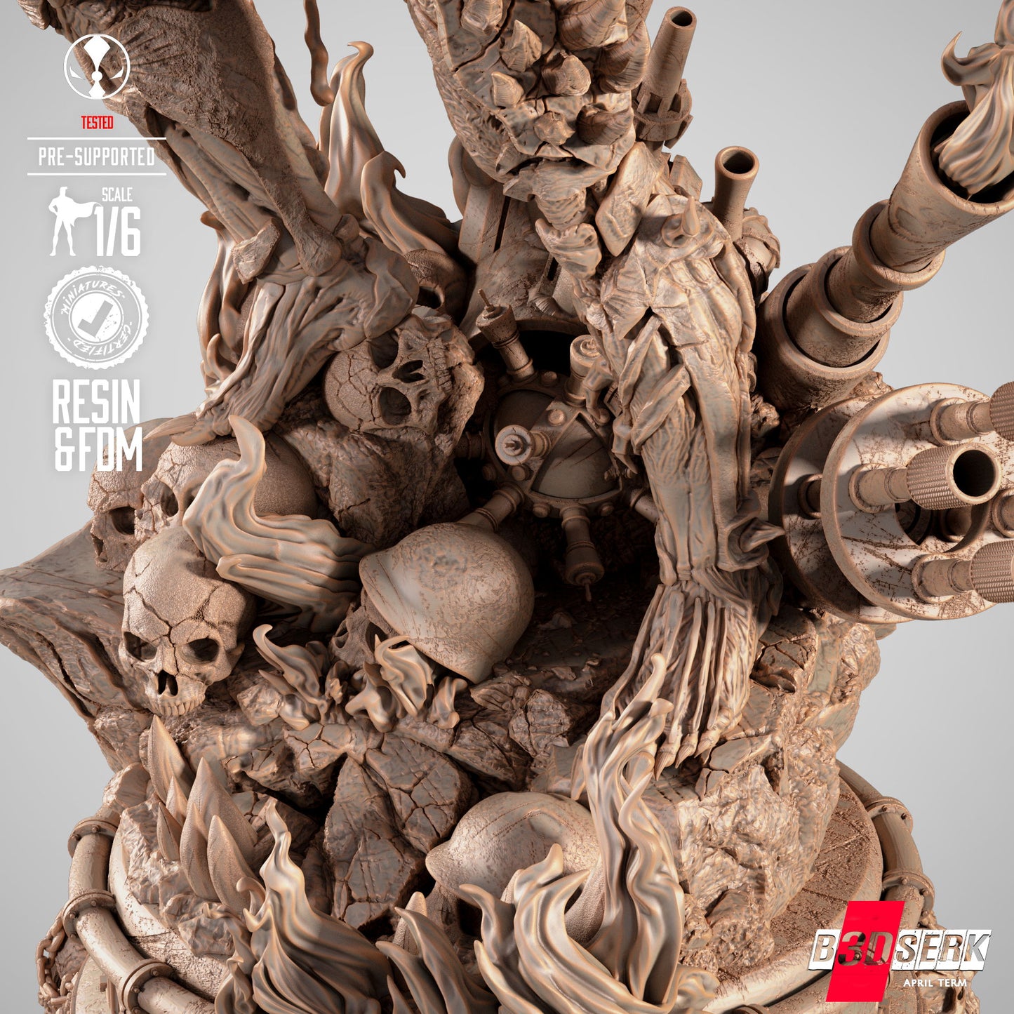 Curse of Spawn (Sculpt) 3d Print - Unpainted model kit