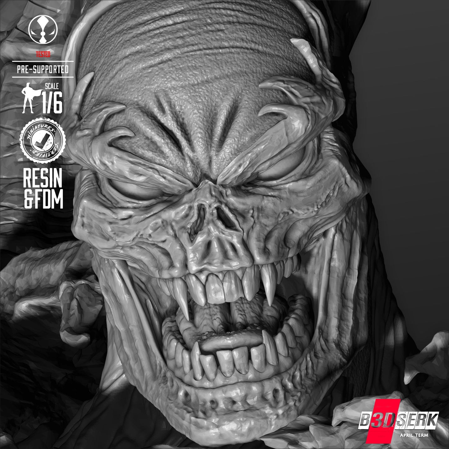 Curse of Spawn (Sculpt) 3d Print - Unpainted model kit