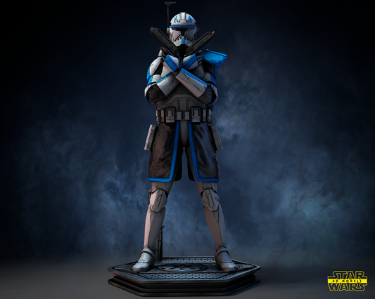 Captain Rex (Star Wars) Fan Art - 6th or 12th scale - 3D Printed