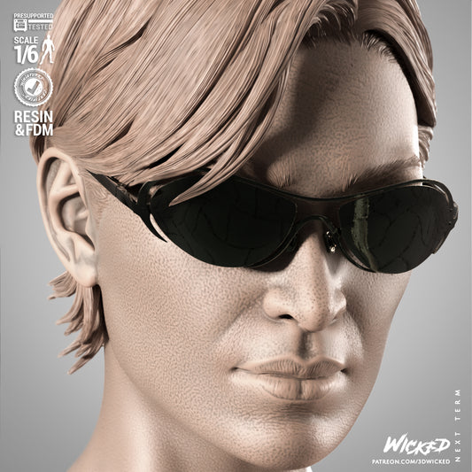 Trinity - The Matrix (Sculpt) 3d Print - Unpainted model kit