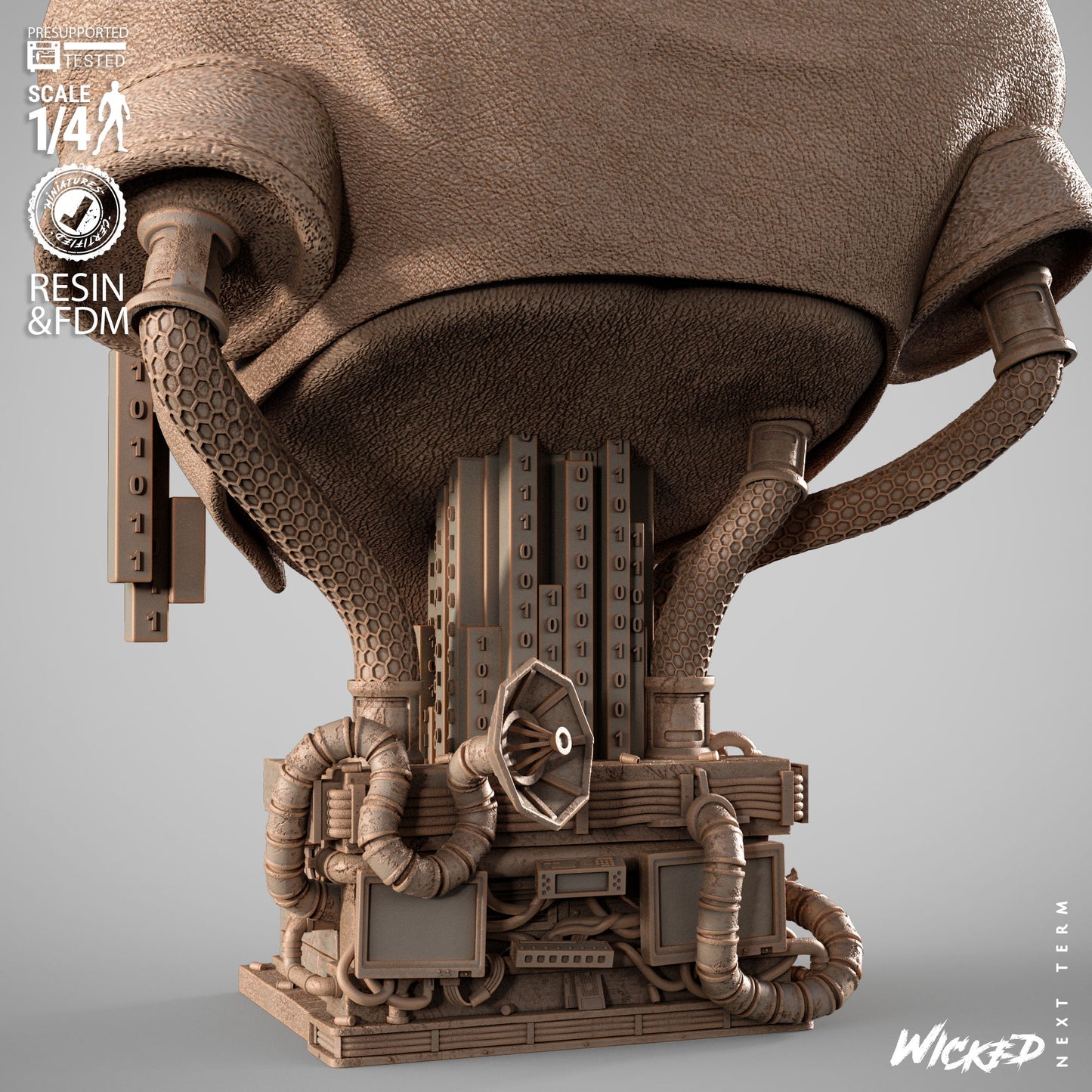 Trinity - The Matrix (Bust) 3D Print - Unpainted model kit - Fan Art