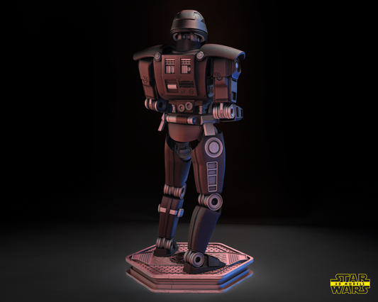 Dark Trooper Statue (Fan Art) Star Wars - 6 or 12 Scale (330mm or 165mm) - 3D Printed