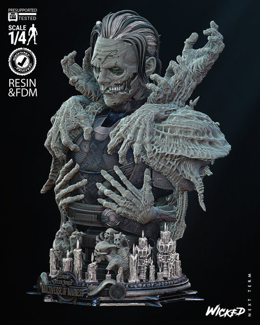Dead Strange (Fan Art) Portrait Bust - 4 or 8 scale - 3D Print