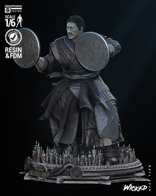 Wong (Fan Art) Sculpture - 6 or 12 scale (330mm or 165mm) - 3D Print