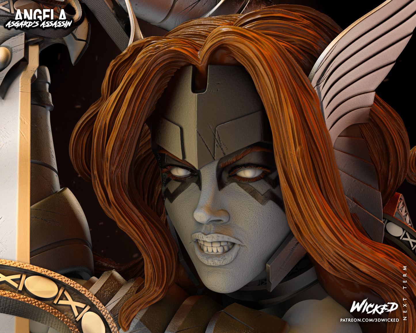 Angela (Marvel) Bust