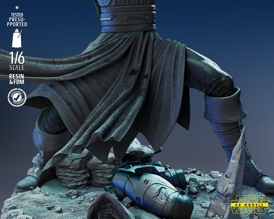 Pio Koon Sculpture (Fan Art) Star Wars - 6 or 12 Scale (290mm or 145mm) - 3D Printed