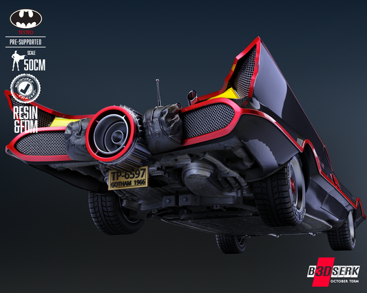 Batmobile - Adam West (Fan Art) Bust - 500mm in length