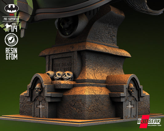 Wonder Woman Zombie (Fan Art) Bust - 4 or 8 scale (286mm or 143mm)