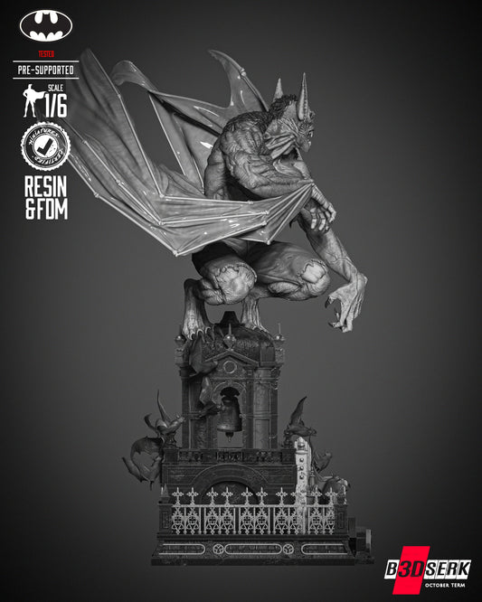 Man Bat (Sculpt) - 3d Resin Printed 6 Scale - Fan Art