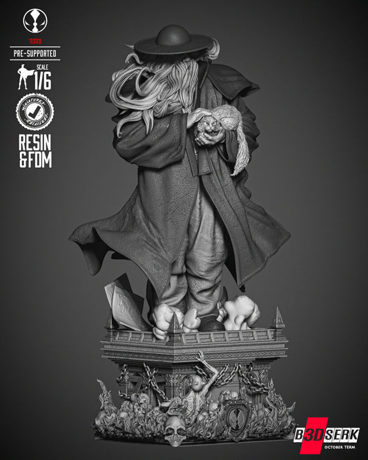 Cogliostro (Sculpt) - 3d Resin Printed 6 and 12 Scale - Fan Art