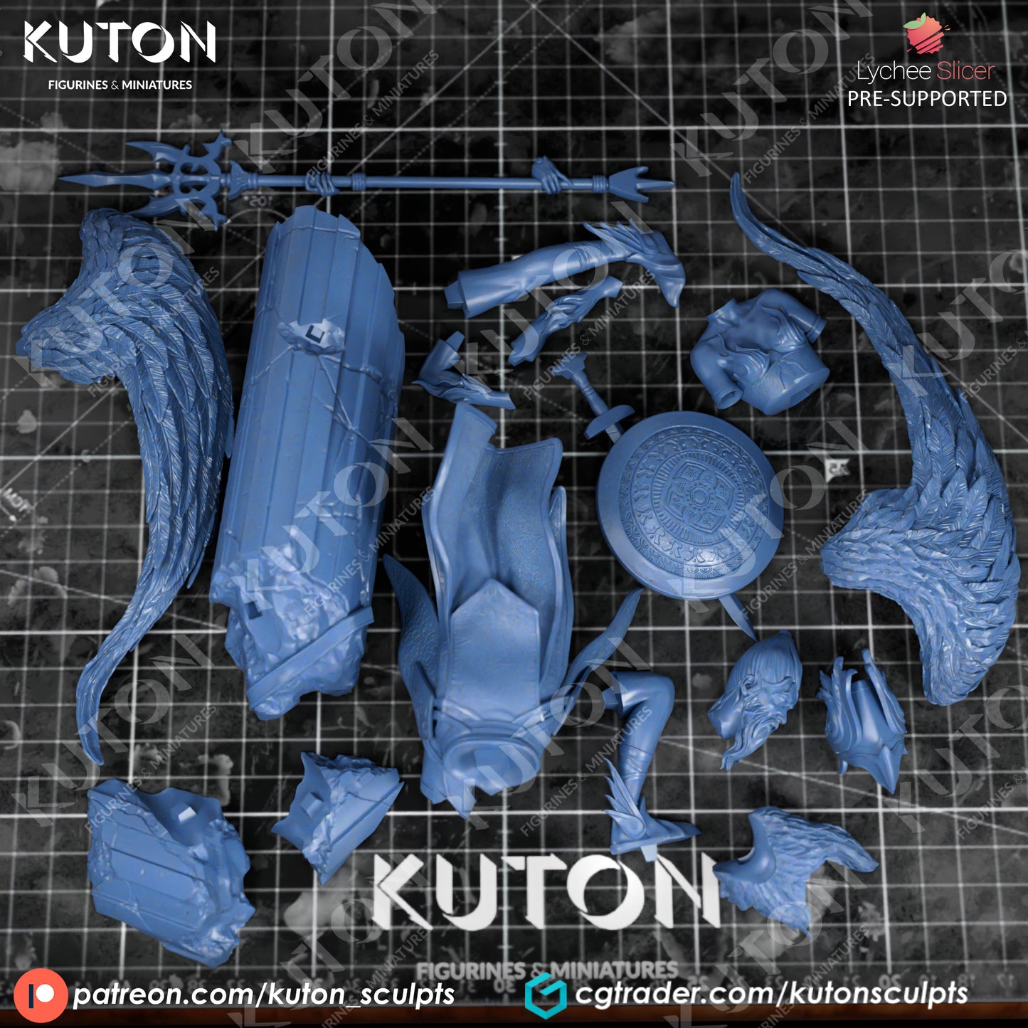 Alwina - 3D Printed Model Kit