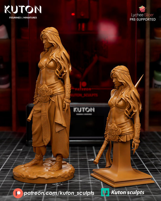 Zahiri 3D Printed Statue and Bust Model Kit 10 Scale