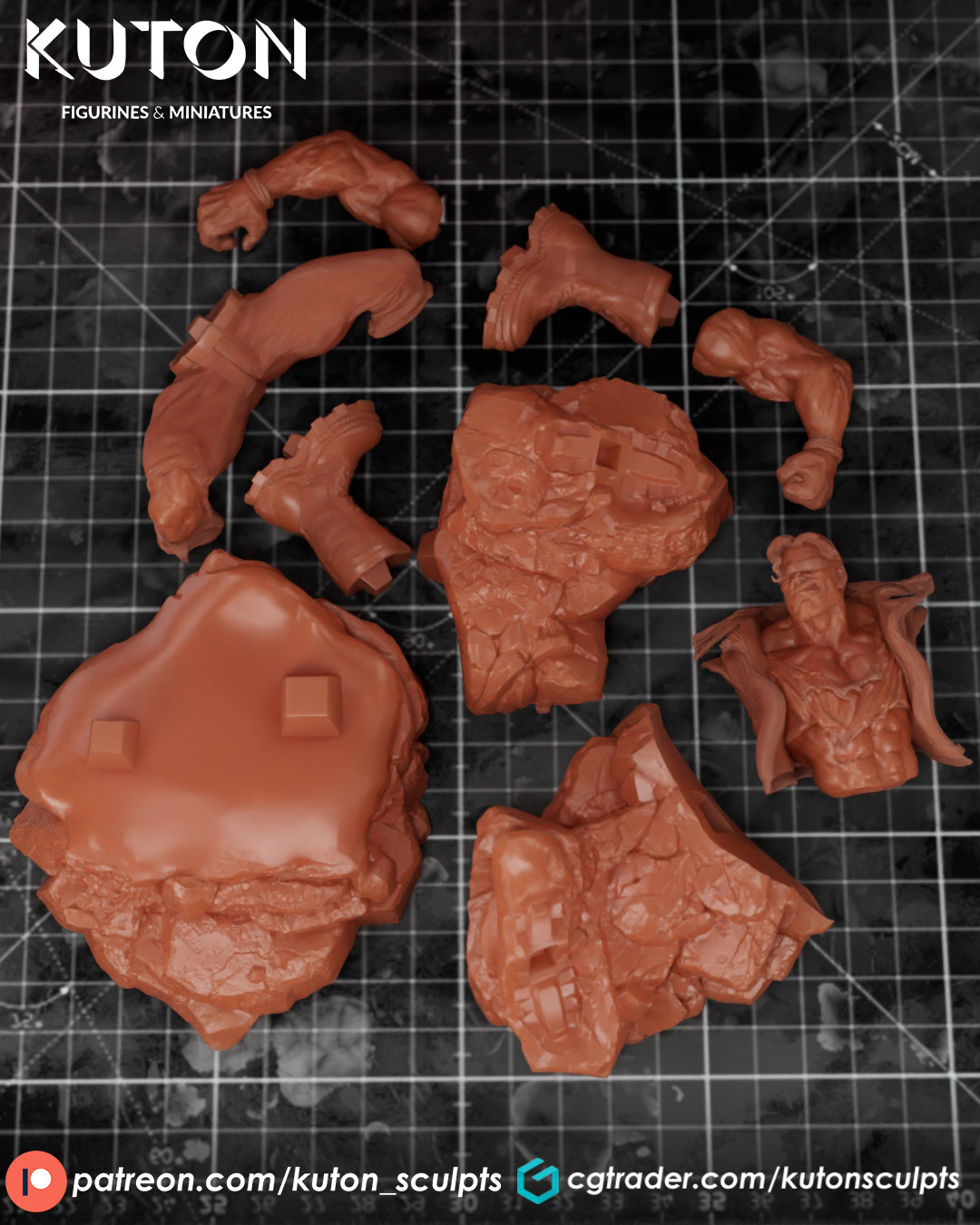 Sharky - Unpainted, Unassembled, Various Scales (10")