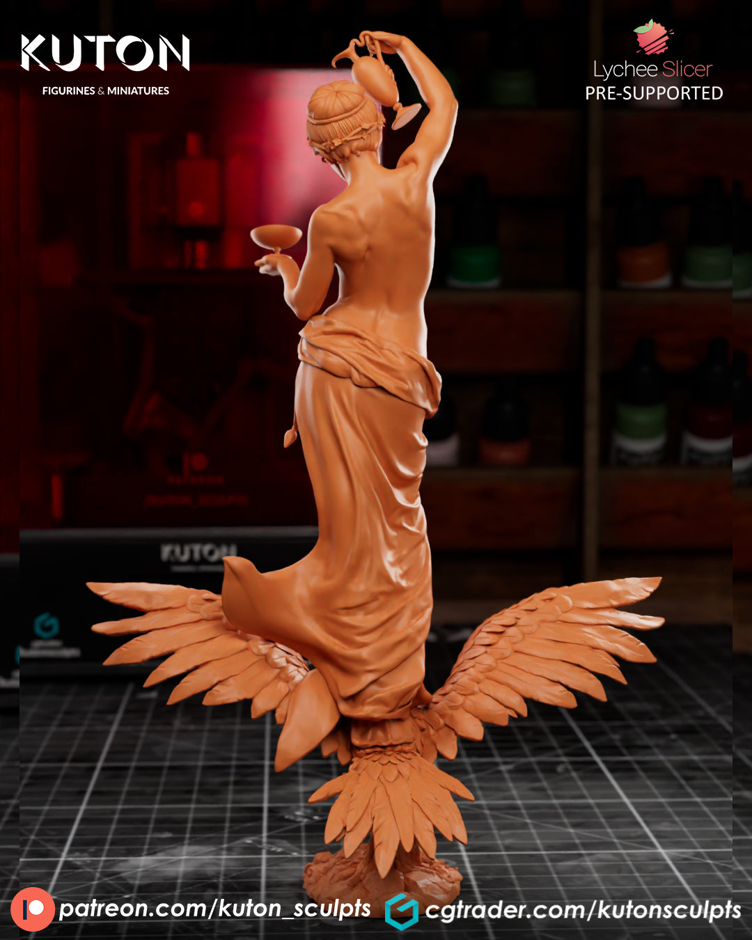 Hebe - 3D Printed Model Kit - 1:10 Scale