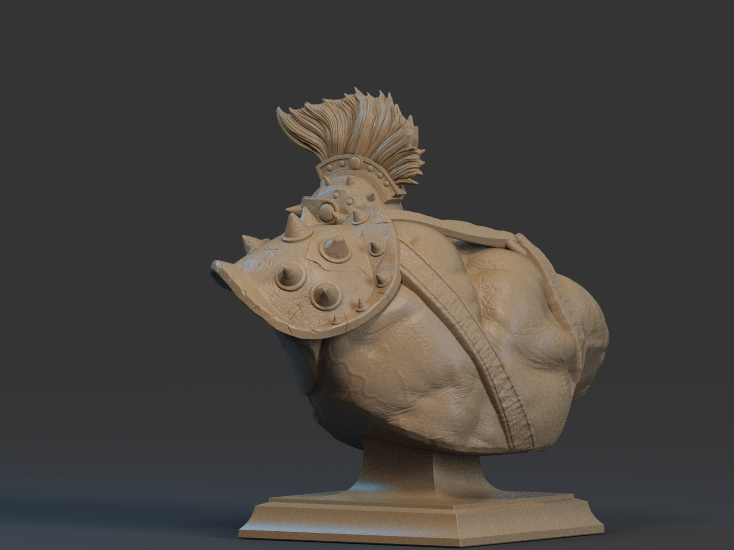 The Hulk Bust - 3D Printed Model - 12, 9 and 6th scale