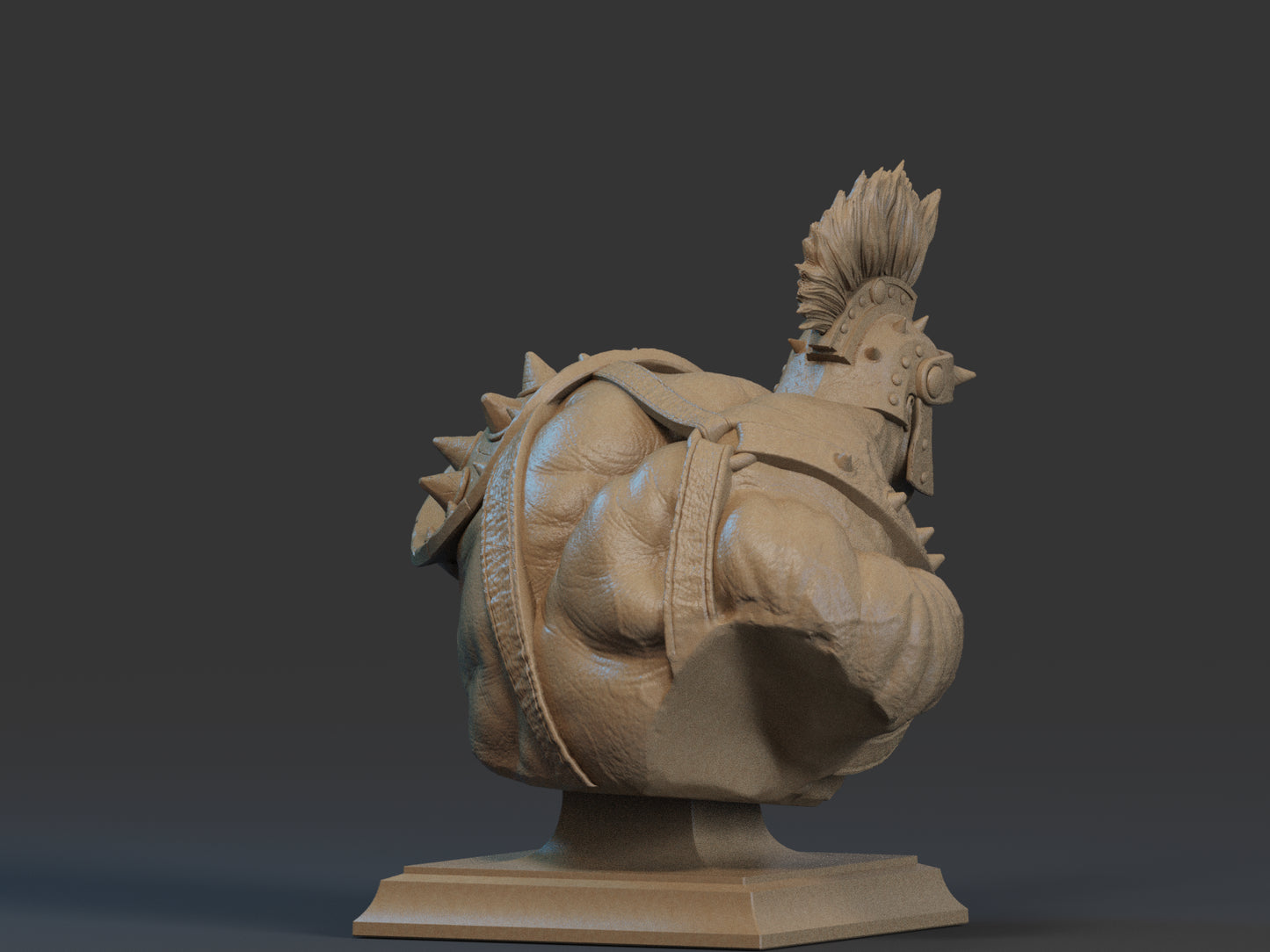 The Hulk Bust - 3D Printed Model - 12, 9 and 6th scale