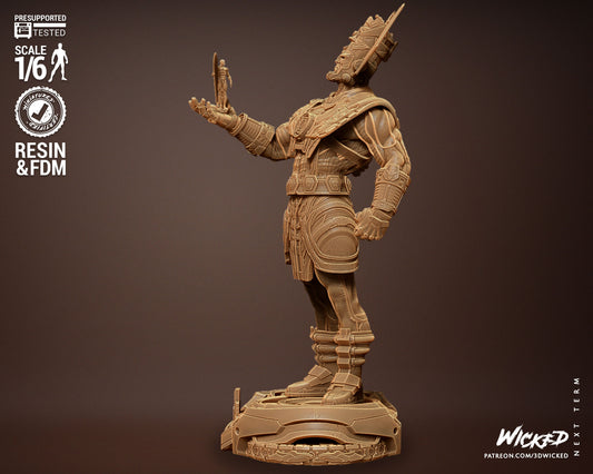 Galactus Statue (Fan Art) - 12 or 10 scale 3d Printed Statue