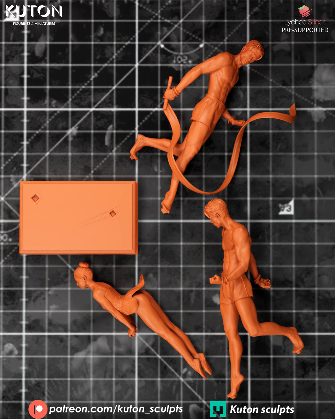 Bound by Balance - 3D Printed Model Kit - 1:10 Scale