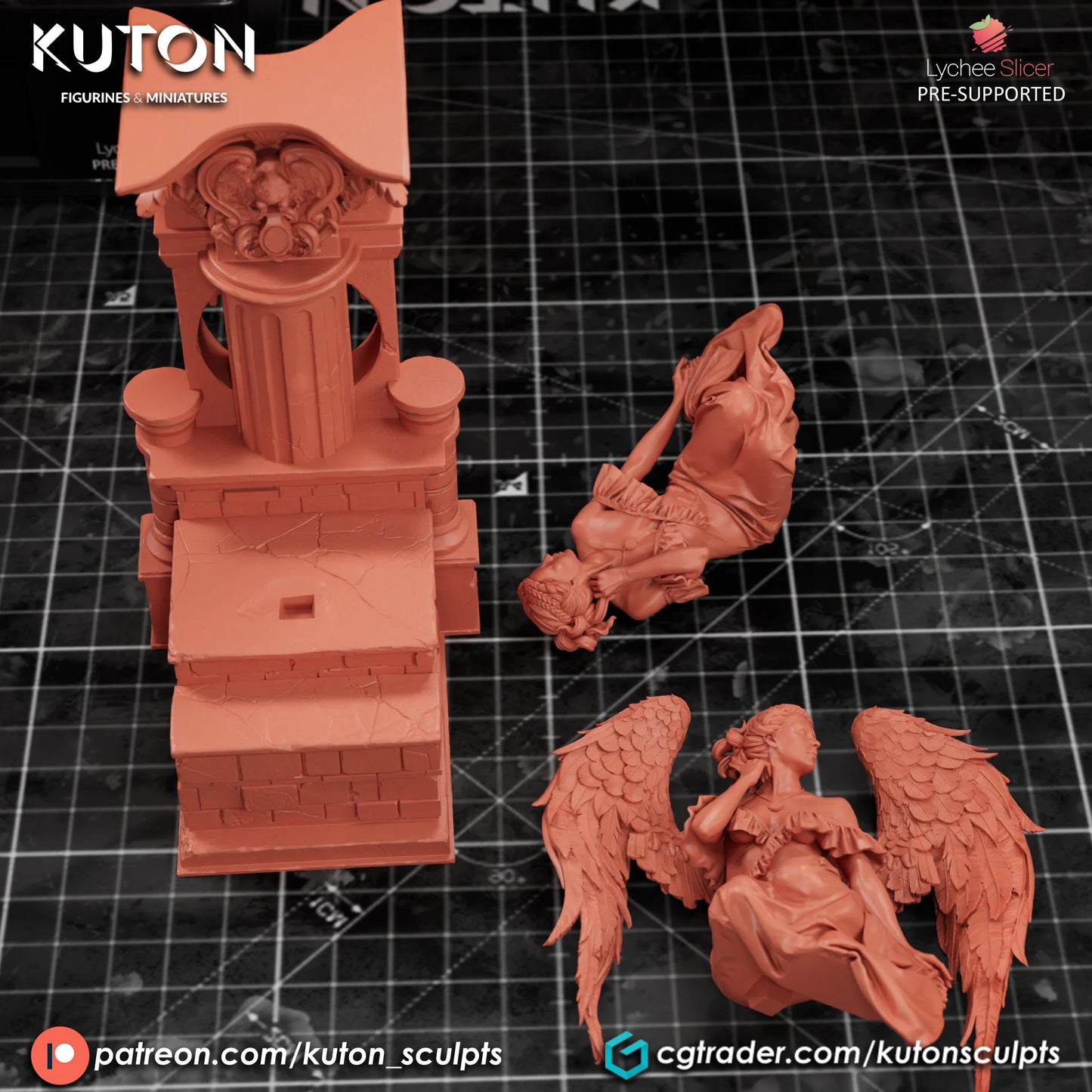 Ravenniel - 3D Printed Fan Art - Bust or Full Figure (Kuton)