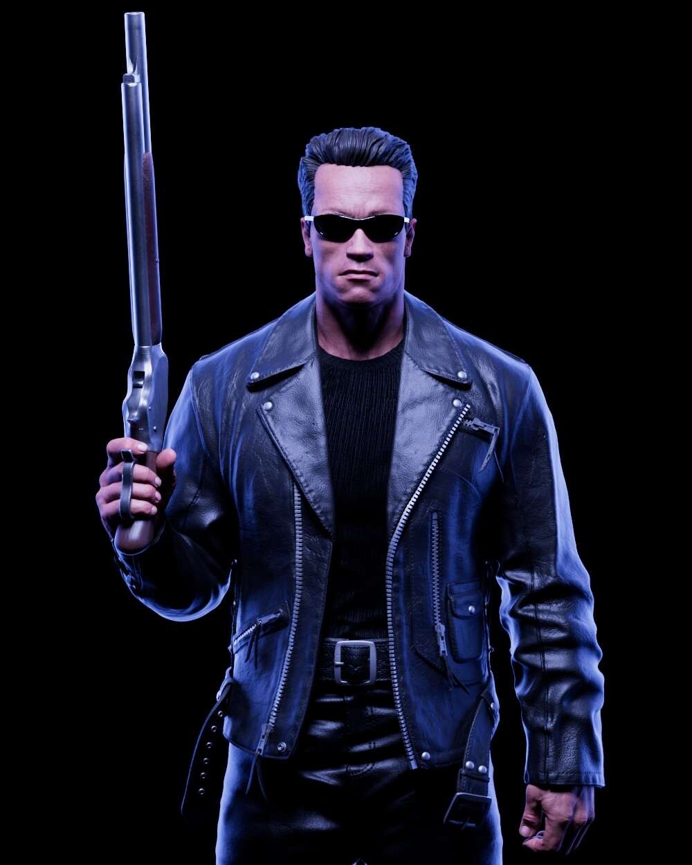 The Terminator (Fan Art) Sculpture - various scales - 3D Print