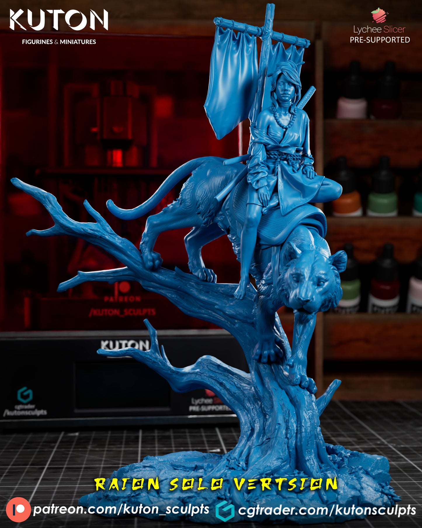 Kohana x Raion 3d Printed model kit