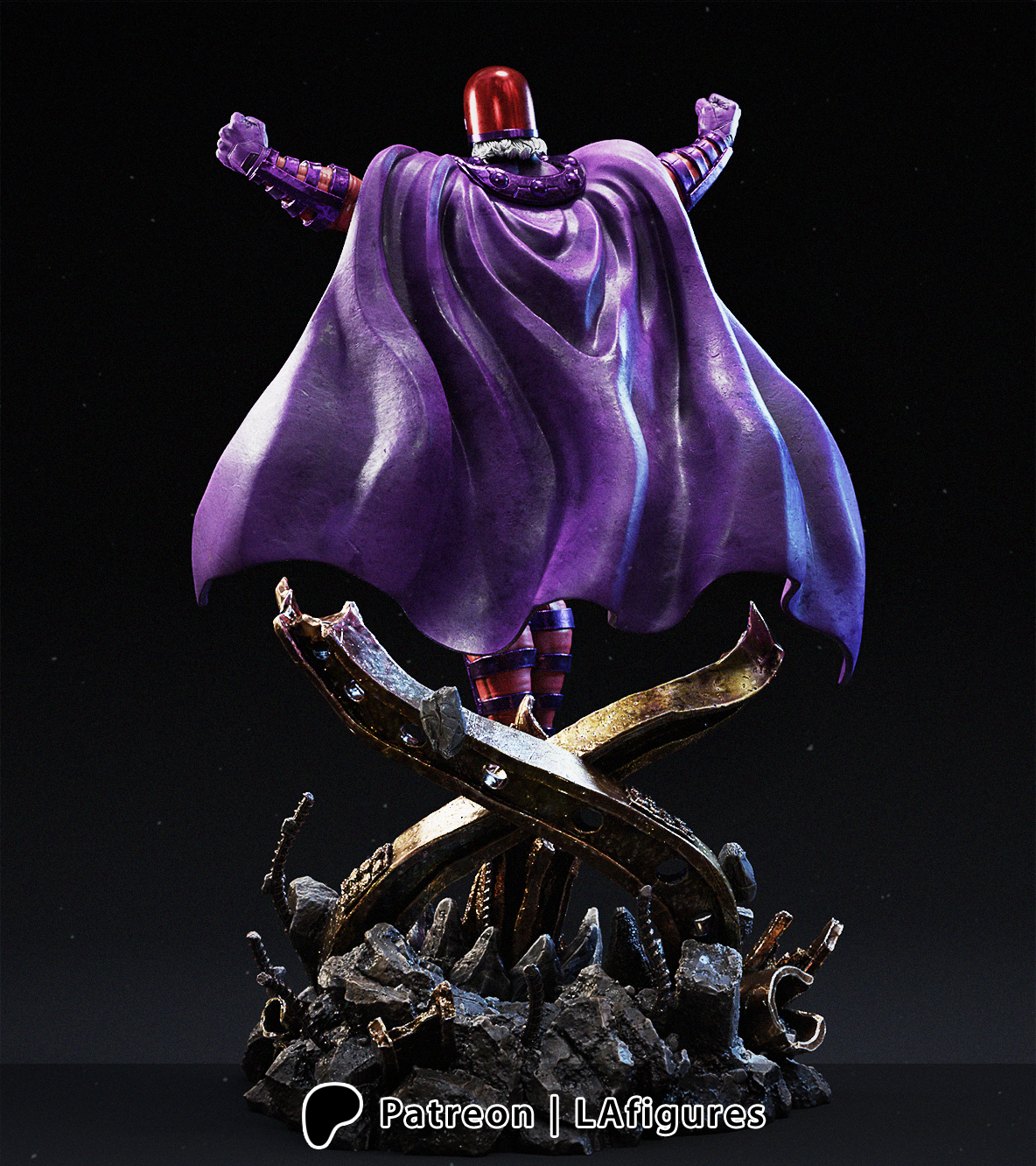 Magneto (X-Men) Statue - Fan Art - Various scales - 3D Print Kit