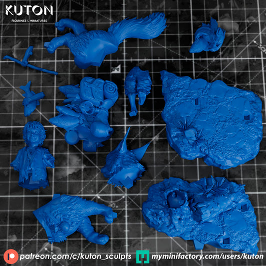 Wayferers 3D Printed Statue - Miniature and 10 Scale available