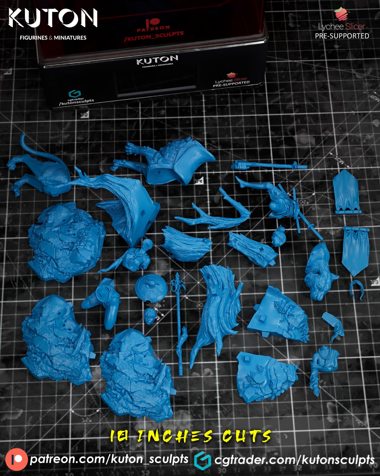 Kohana x Raion 3d Printed model kit