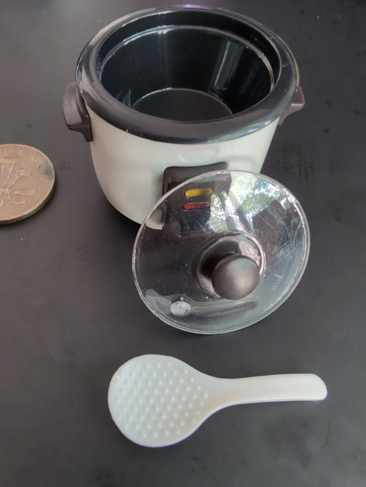 1 x Miniature Rice Cooker - Dollhouse Accessories Mini
