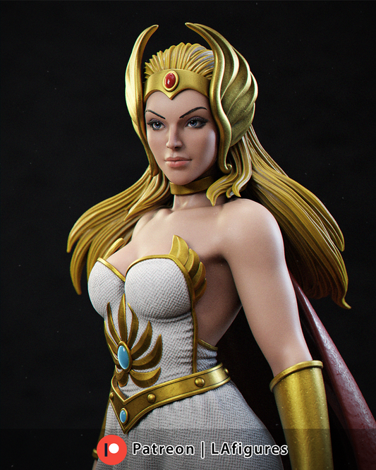 She-ra (He-Man) Statue - Fan Art 10 or 12 scale 223mmmm - 3D Print