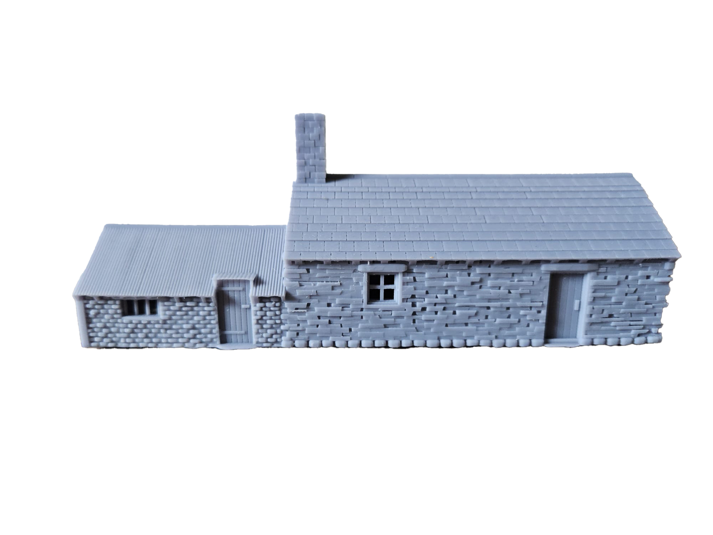 OO Gauge - Farm Cottage - Building / Scenery Layout