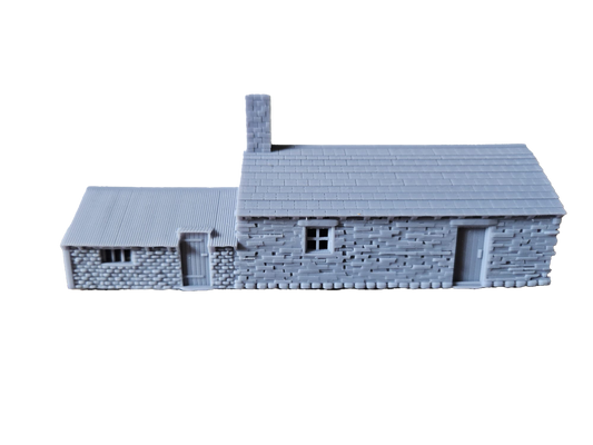 OO Gauge - Farm Cottage - Building / Scenery Layout