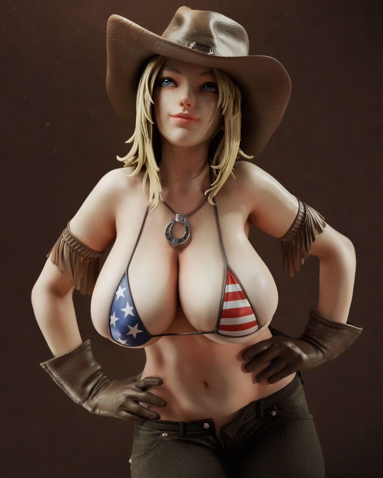 Tina Armstrong - Dead or Alive (Fan Art) - 3D printed kit (CA3D)