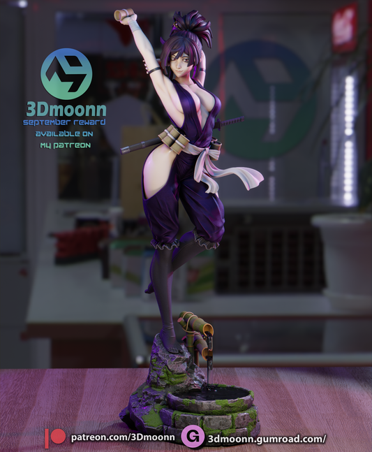 Yuzuriha (Hell's Paradise) - 3d Printed 1:6 model kit