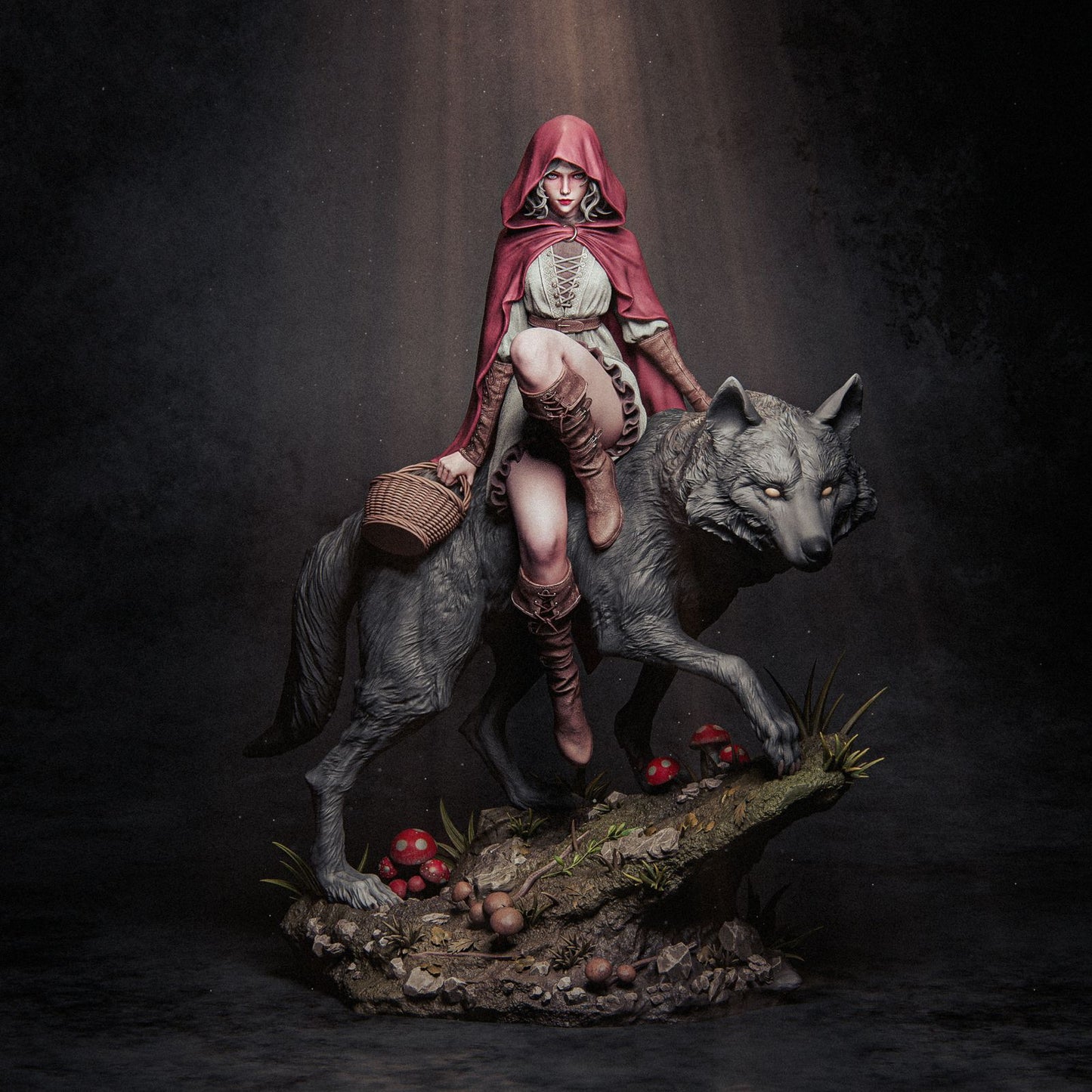 Red Riding Hood (Fan Art) - 3D printed model kit