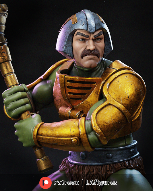 Man at Arms (He-Man) Statue - Fan Art 12/10/8/6 scale - 3D Print