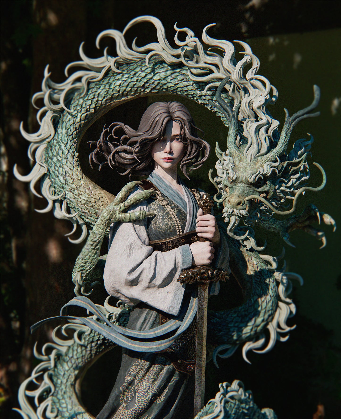 Mulan - Fan Art - 3D Print Model Kit - 1:6