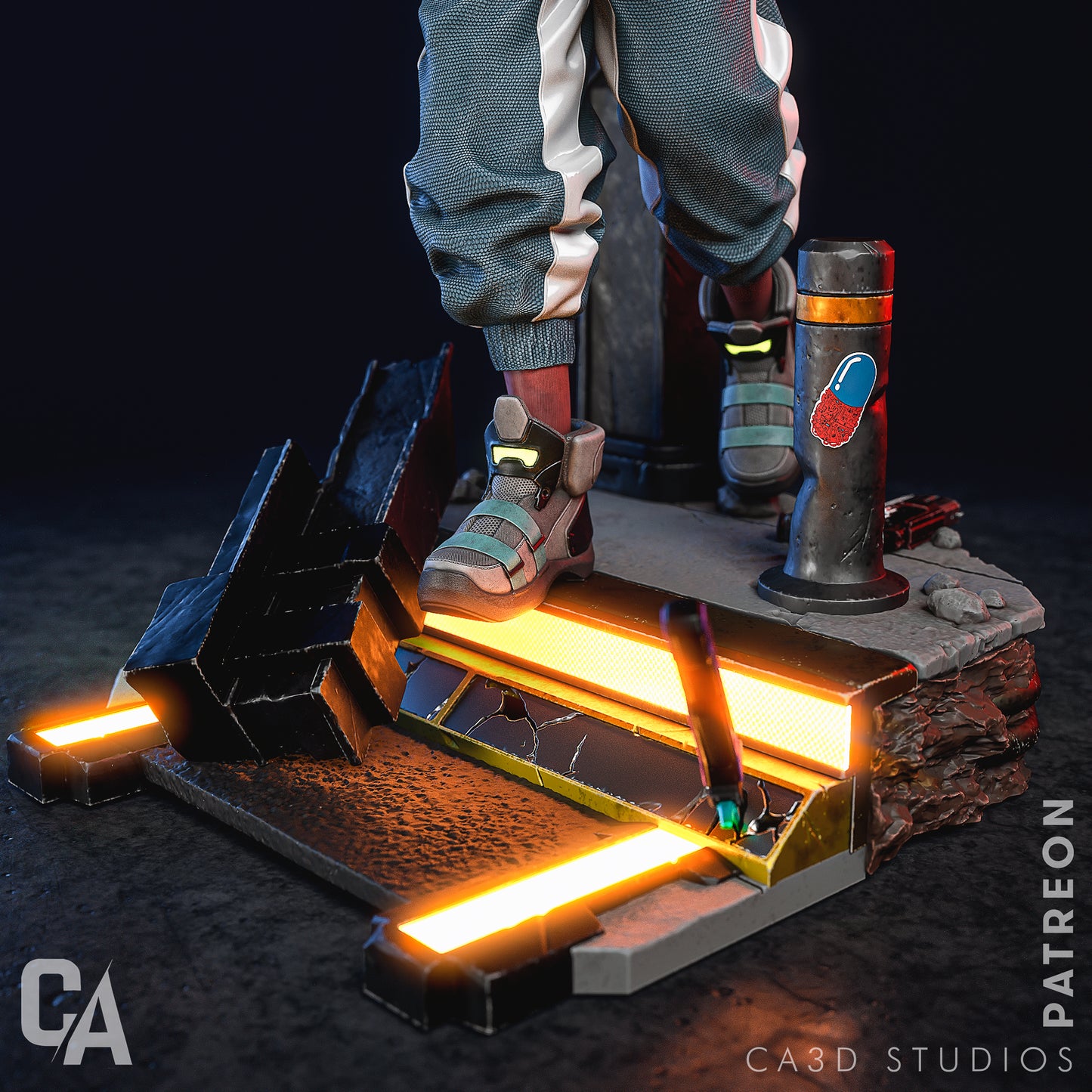 David Martinez - Cyberpunk (Fan Art) - 3D printed kit (CA3D)