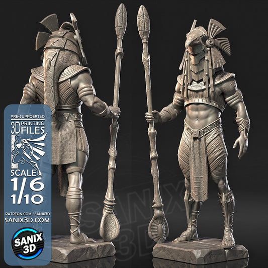 Stargate (Horus Guards) - Fan Art - 3D Print model kit