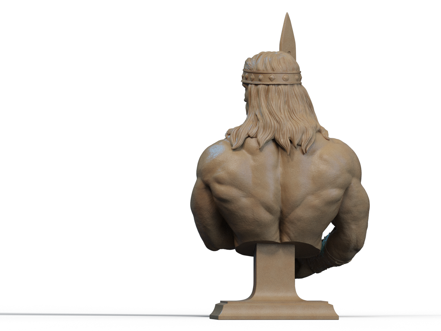 Conan the Destroyer Bust - 3D Printed Model Kit